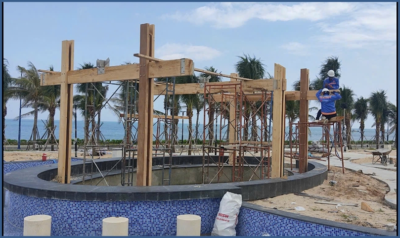 Thiết kế nội thất KDL Biển Quê Hương