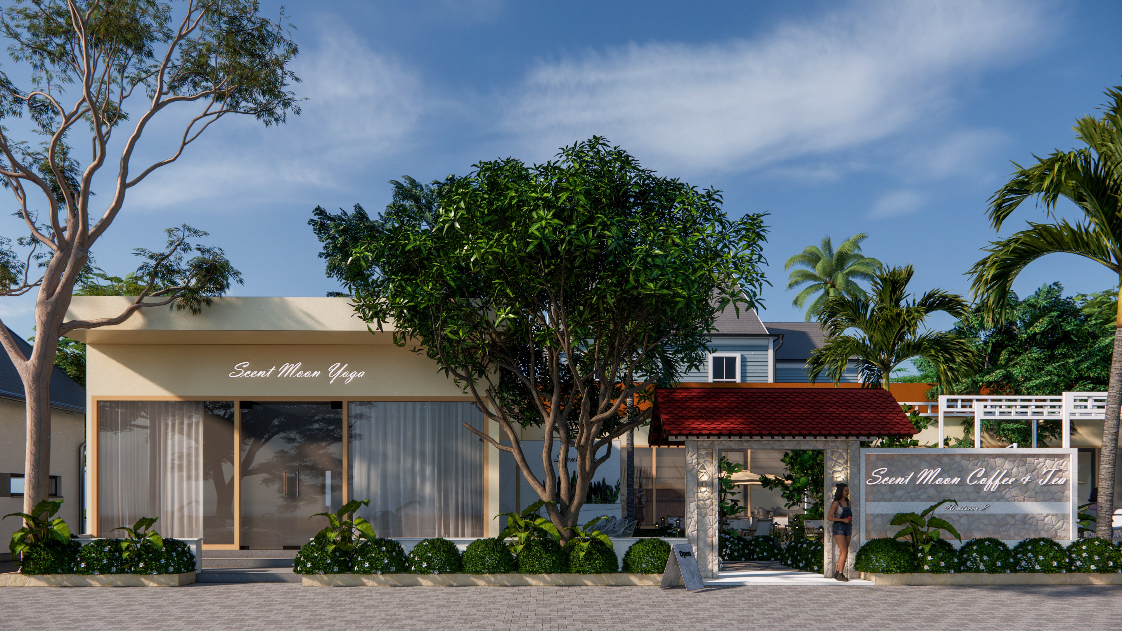 Thiết kế quán coffee