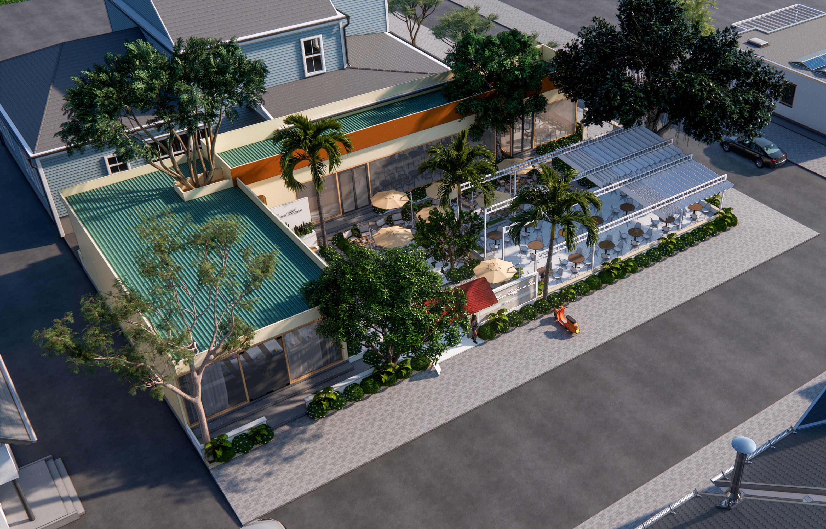 Thiết kế quán coffee