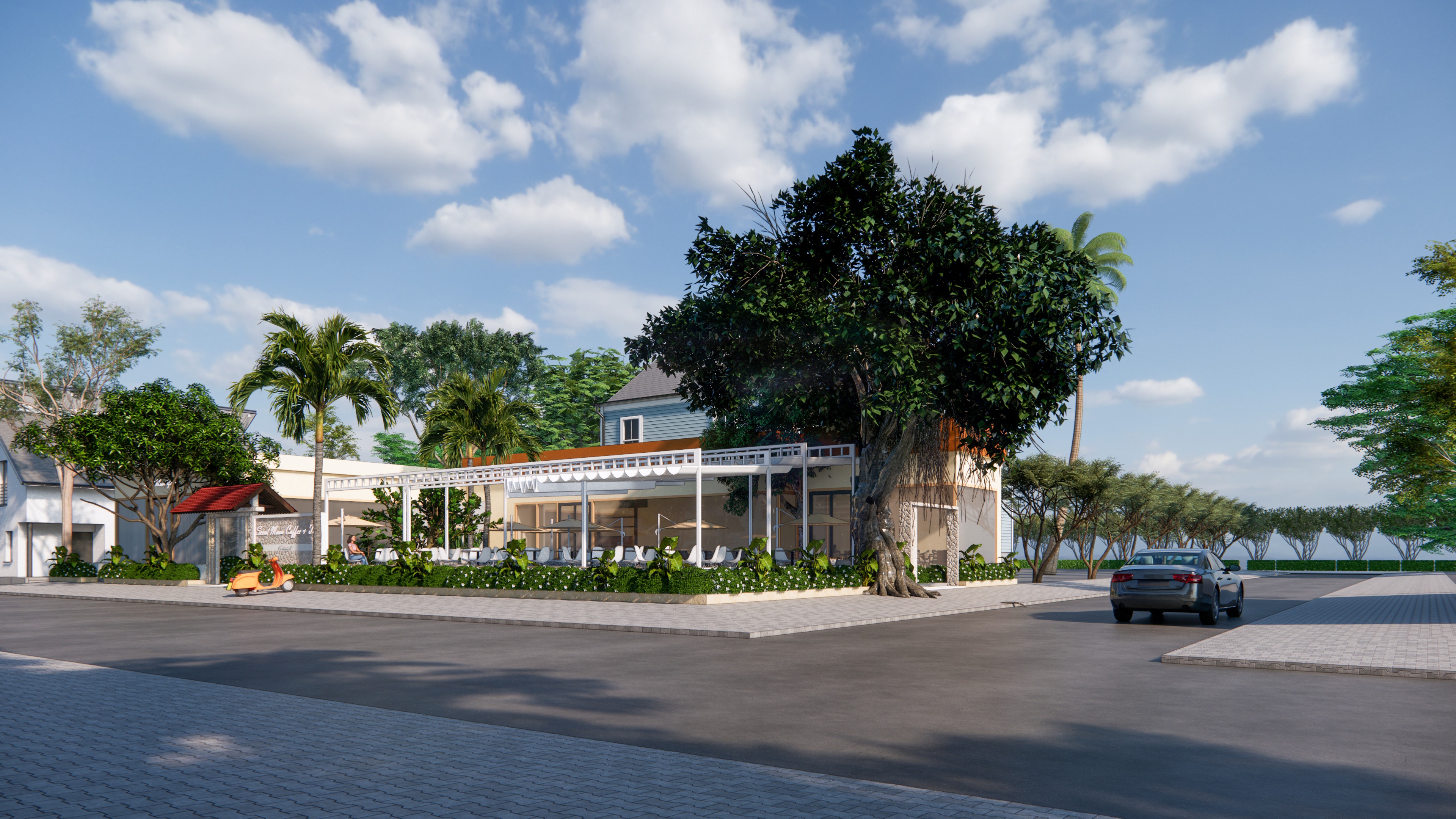 Thiết kế quán coffee