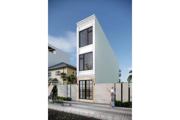 Thiết kế mặt tiền nhà phố Tân Bình