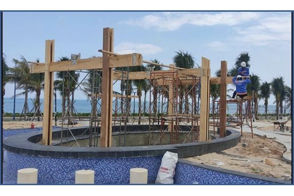 Thiết kế nội thất KDL Biển Quê Hương