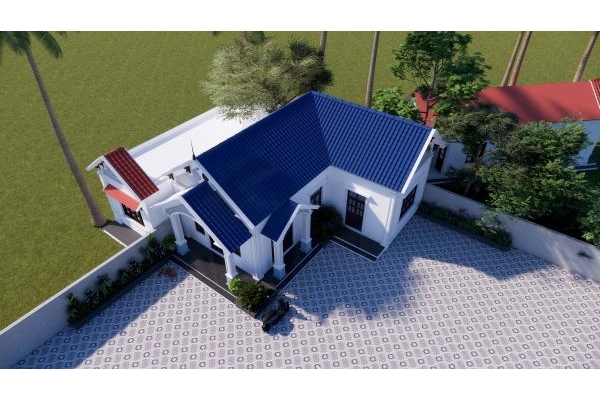Thiết kế mặt tiền nhà cấp 4